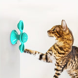 New Windmill Cat Toys Cute Rotating Interactive Cat Toy