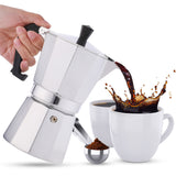 RAINBEAN Stovetop Espresso Maker  For 3 Cups Espresso,