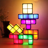 Colorful 3D Creative Diy Square Lamp