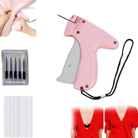 Quick Clothing Fixer Garment Handheld Clothing Sewing Machine Mini Stitch Hemming Gun for Clothes